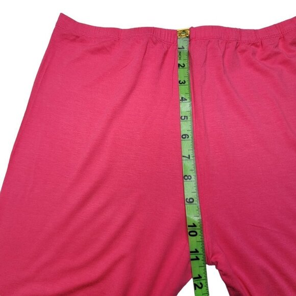 PINK Full Length Stretch Leggings- One Size Fits Most - Picture 5 of 9